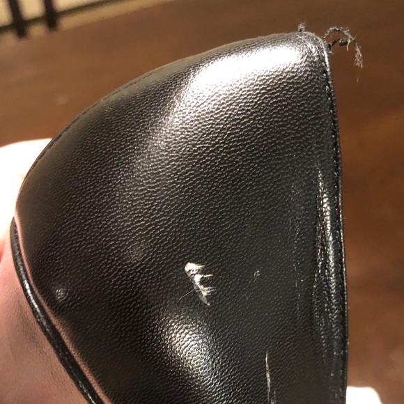 Michael Shannon peep toe high heels - Picture 4 of 5